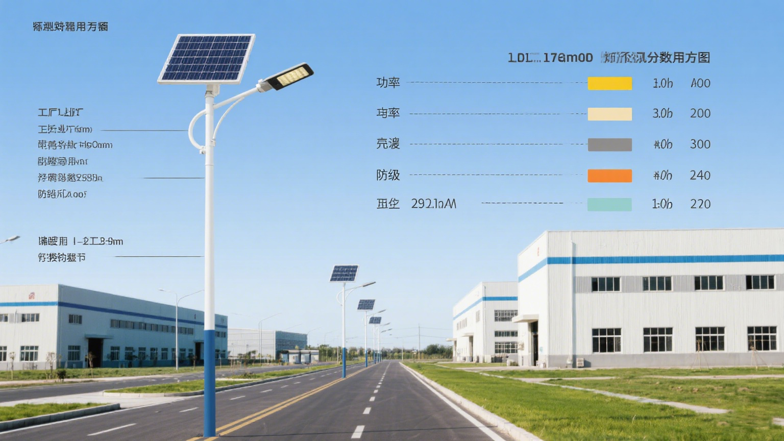 厂区太阳能路灯安装方案