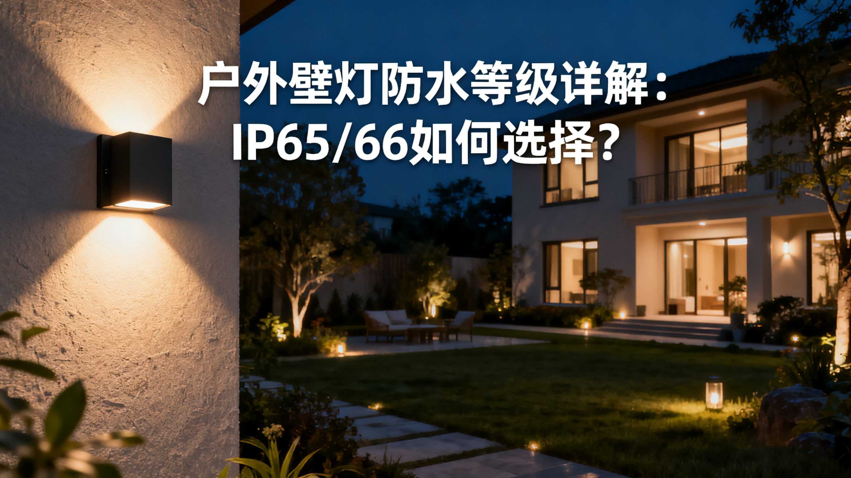 户外壁灯防水等级详解 封面图